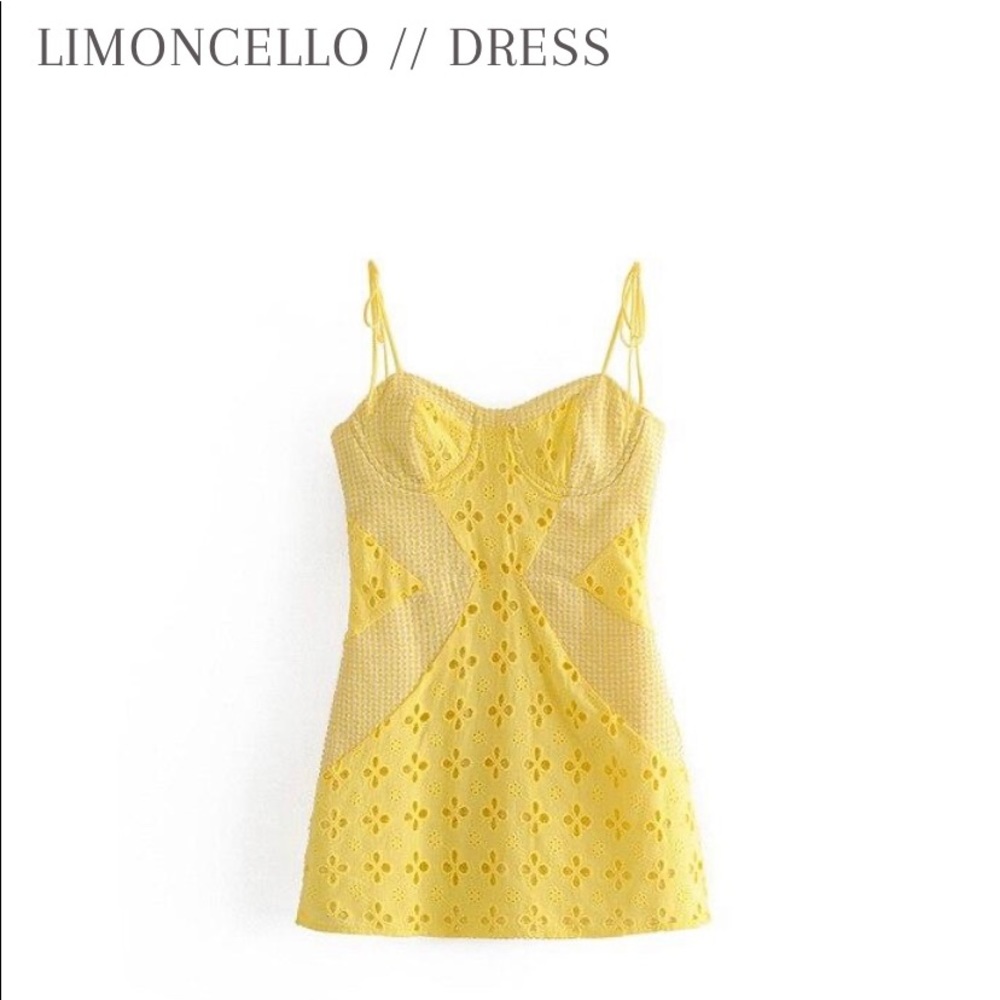 Strangers and Lovers Yellow Limoncello Dress S